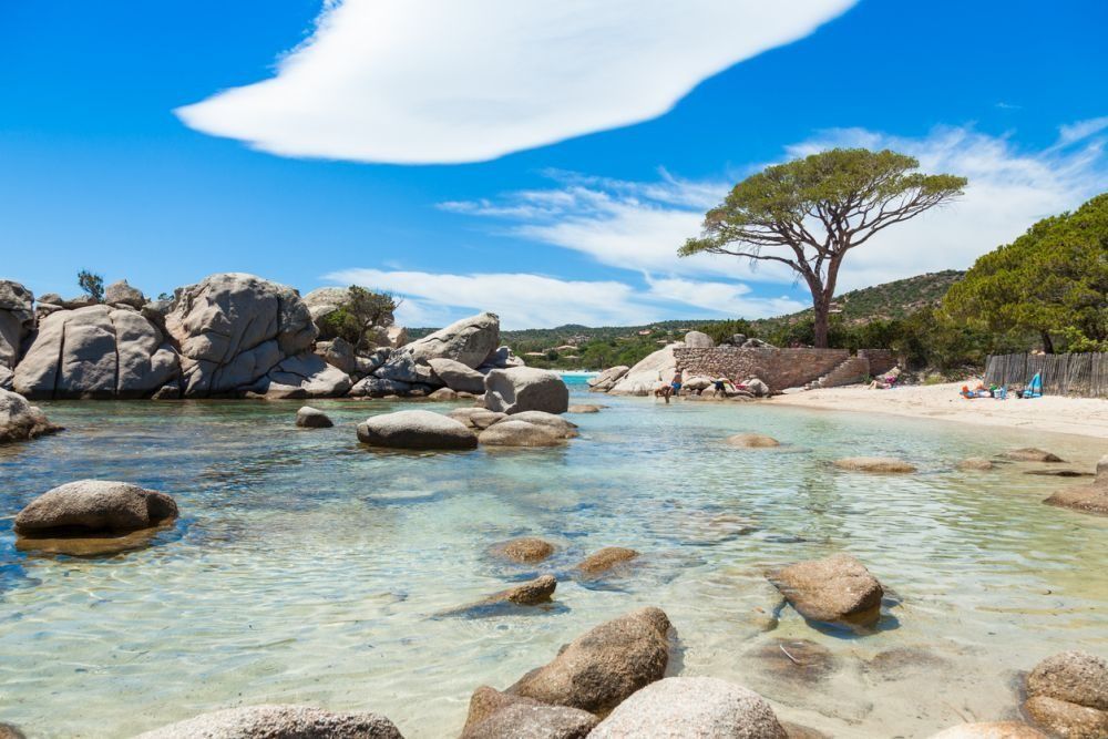 Plage de Palombaggia in Corsica