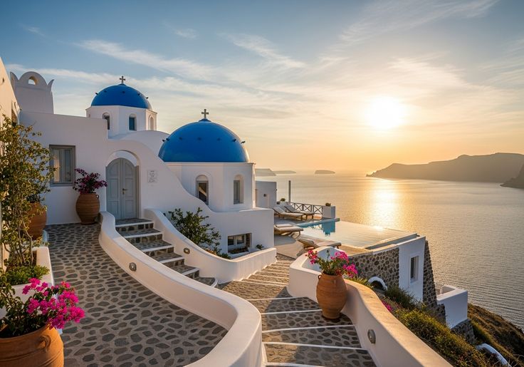 Oia in Santorini